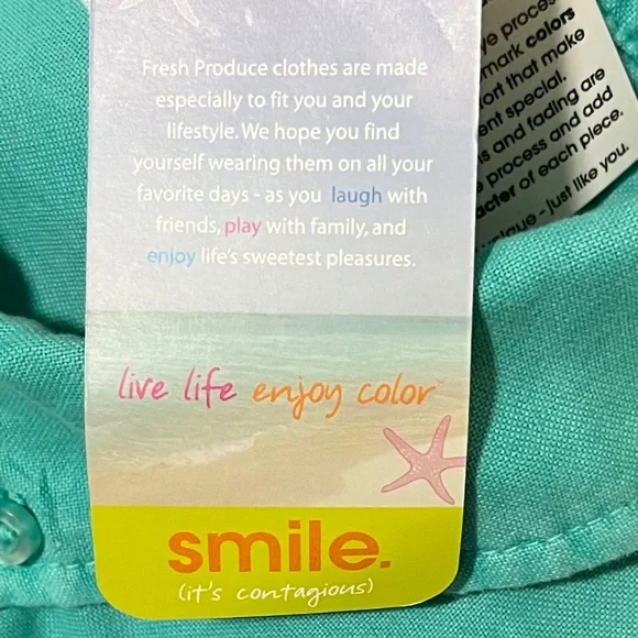 Fresh Produce Men’s Oxford Shirt; Men's size 1X; New w/ Tags - Picture 11 of 14